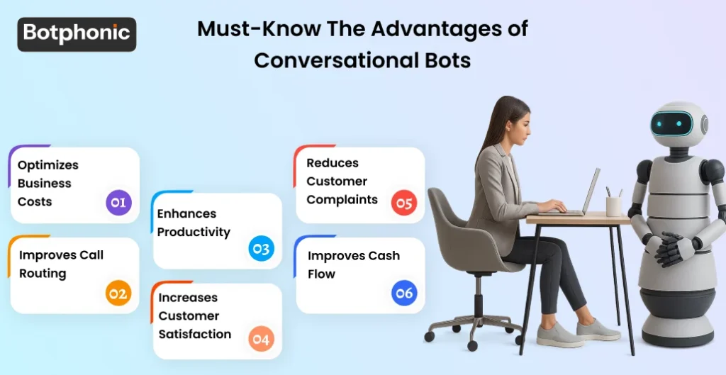 Must Know The Advantages Of Conversational Bots   Botphonic