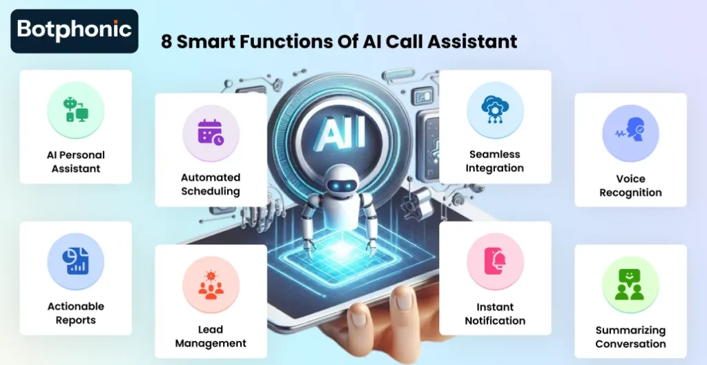 8 Smart Functions Of AI Call Assistant