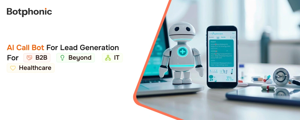 AI Call Bot For Lead Generation For B2B, Healthcare, IT, And Beyond Botphonic