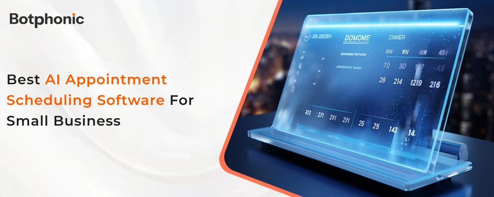 Best AI Appointment Scheduling Software For Small Business   Botphonic