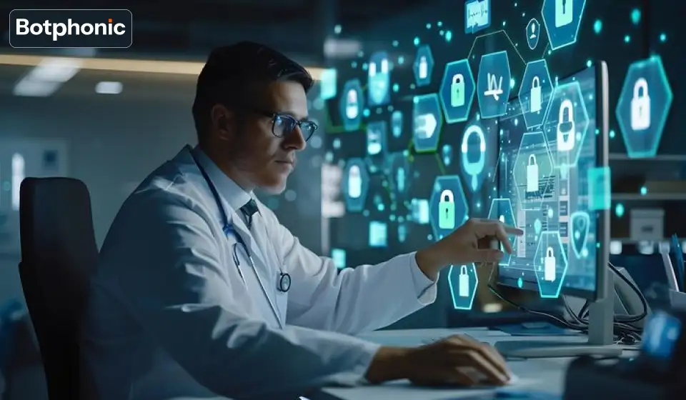 How Do We Secure HIPAA‑sensitive Calls In Healthcare Settings    Botphonic