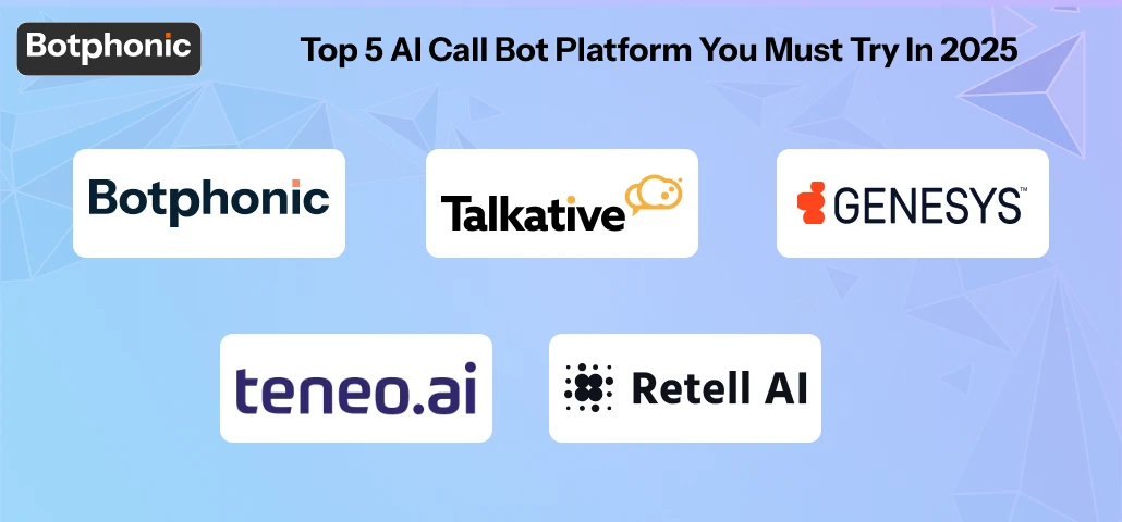 Top 5 AI Call Bot Platform You Must Try In 2025 Botphonic