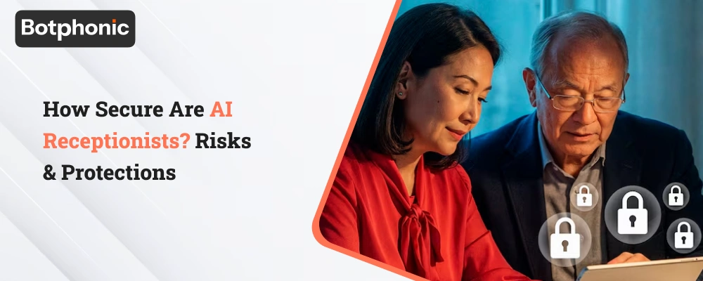 How Secure Are AI Receptionists Risks & Protections Botphonic