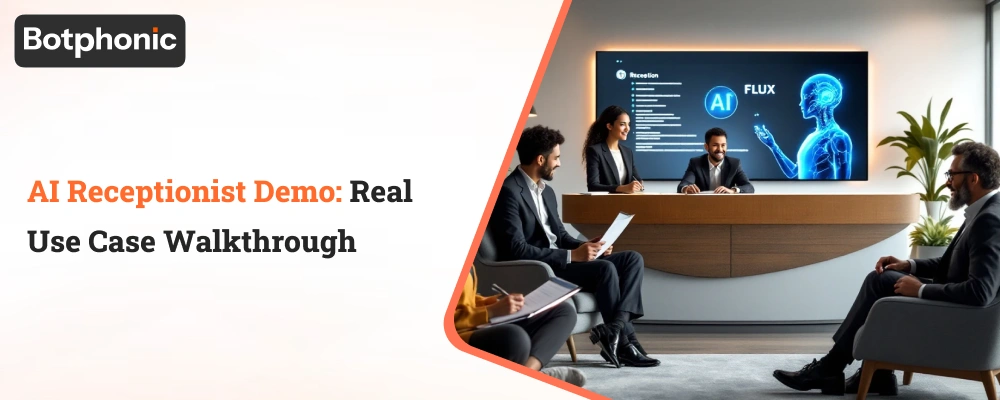AI Receptionist Demo Real Use Case Walkthrough Botphonic