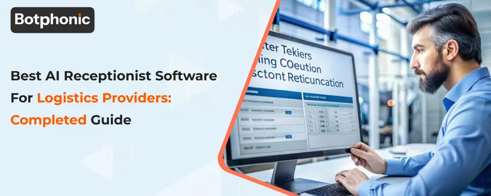 Best AI Receptionist Software For Logistics Providers  Completed Guide  Botphonic