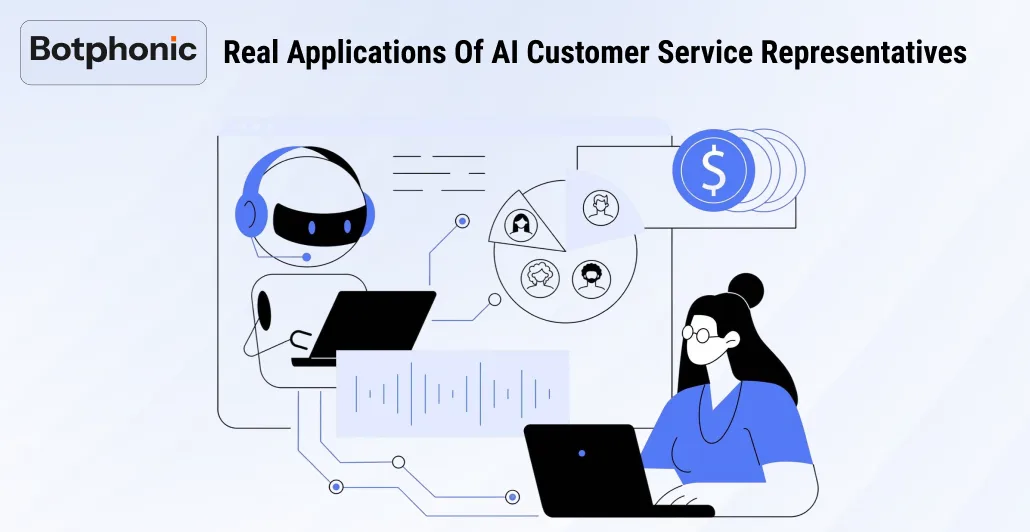 Real Applications Of AI Customer Service Representatives Botphonic
