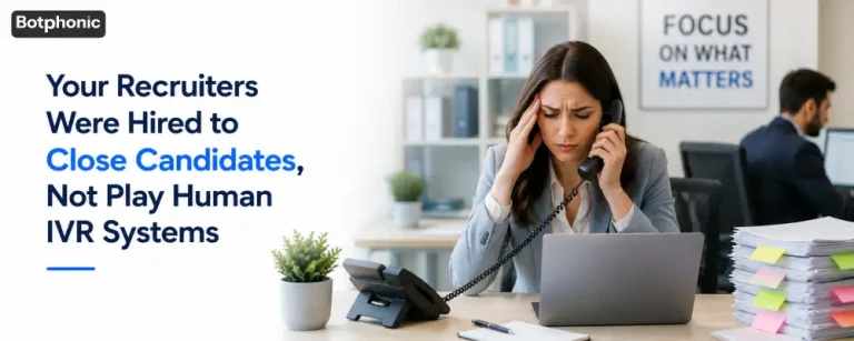 AI Receptionist for Recruiters: Why Spending 2 Hours a Day on Phone Screening Is Quietly Killing Your Placements
