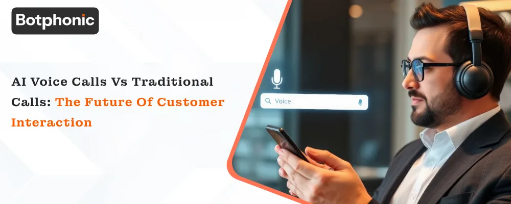 AI Voice Calls Vs Traditional Calls  The Future Of Customer Interaction  Botphonic