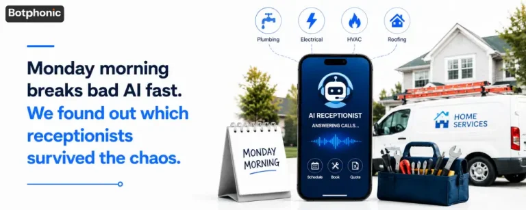 We Stress-Tested AI Receptionists for Home Service Providers: Only a Few Survived Peak Call Chaos