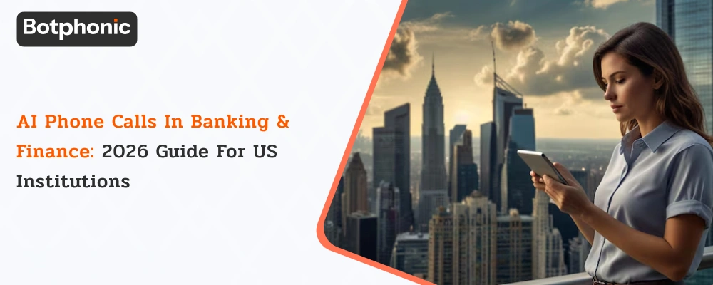 AI Phone Calls In Banking & Finance 2026 Guide For US Institutions Botphonic Ai