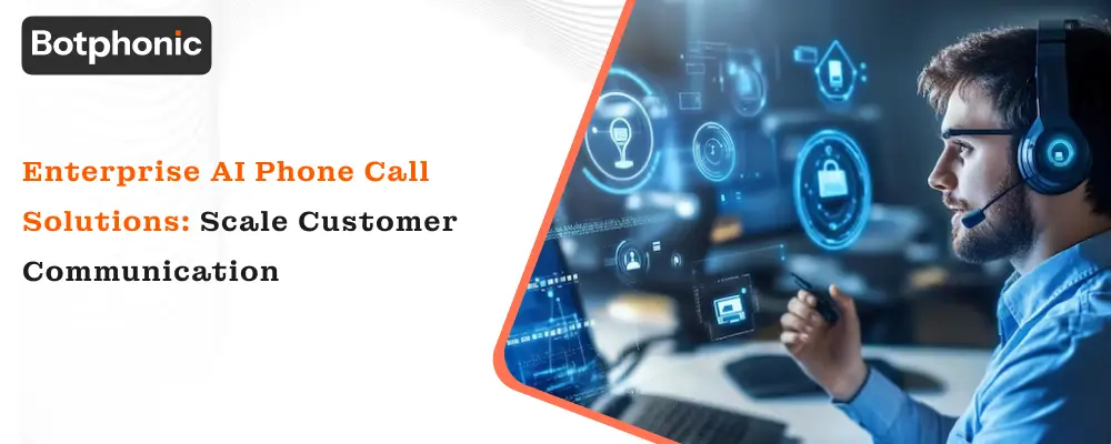 Enterprise AI Phone Call Solutions  Scale Customer Communication  Botphonic
