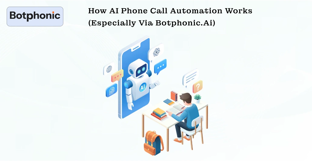 How AI Phone Call Automation Works (Especially Via Botphonic.ai) Botphonic