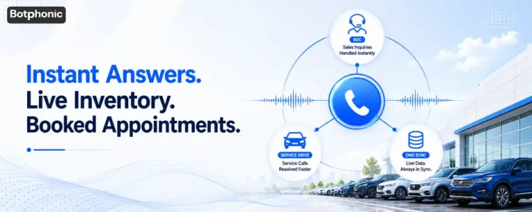 AI Phone Calls for Dealerships: BDC, Service Drive and DMS Sync