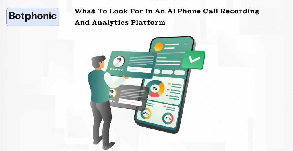 What To Look For In An AI Phone Call Recording And Analytics Platform Botphonic
