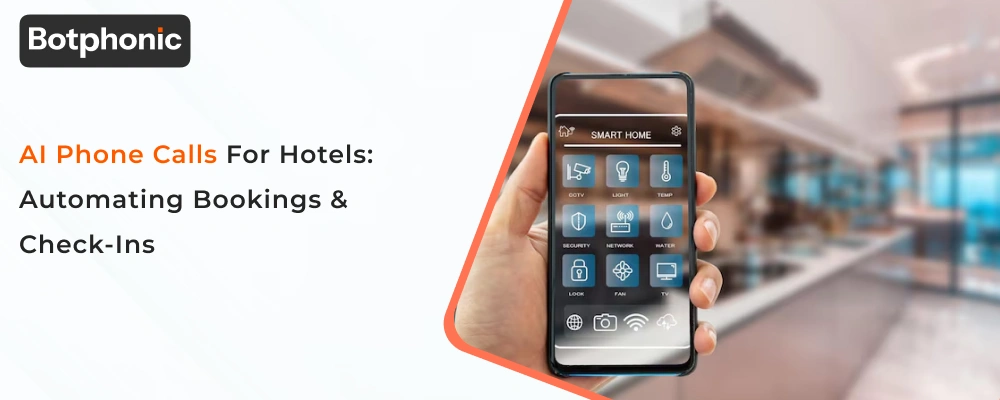 AI Phone Calls for Hotels: Automating Bookings & Check-ins