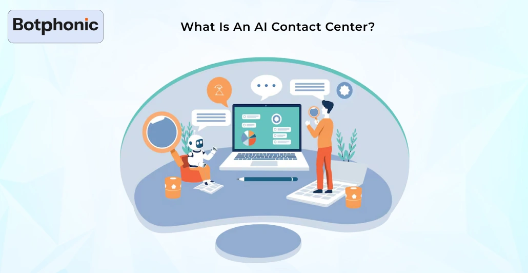 What Is An AI Contact Center  Botphonic