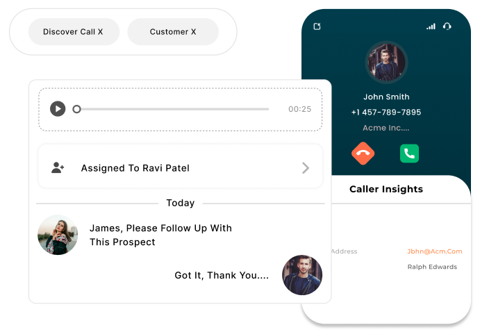 Customer Calls Business Number