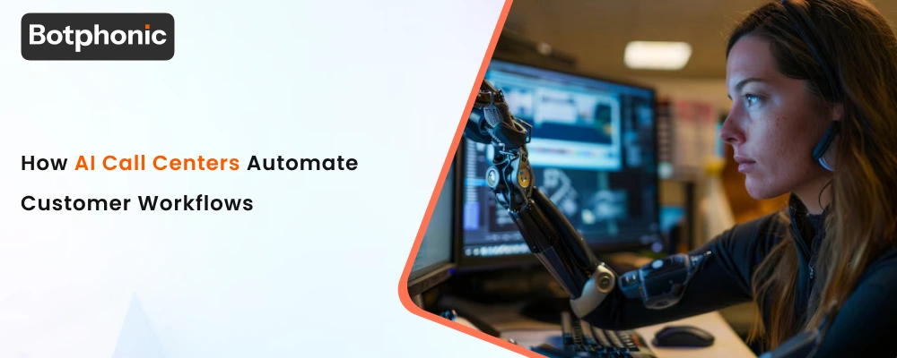 How AI Call Centers Automate Customer Workflows