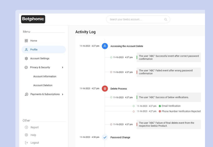 Logs Activity In CRM
