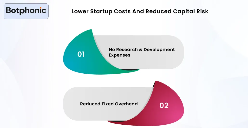 Lower Startup Costs And Reduced Capital Risk Botphonic