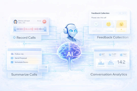 Post Call Actions   Botphonic