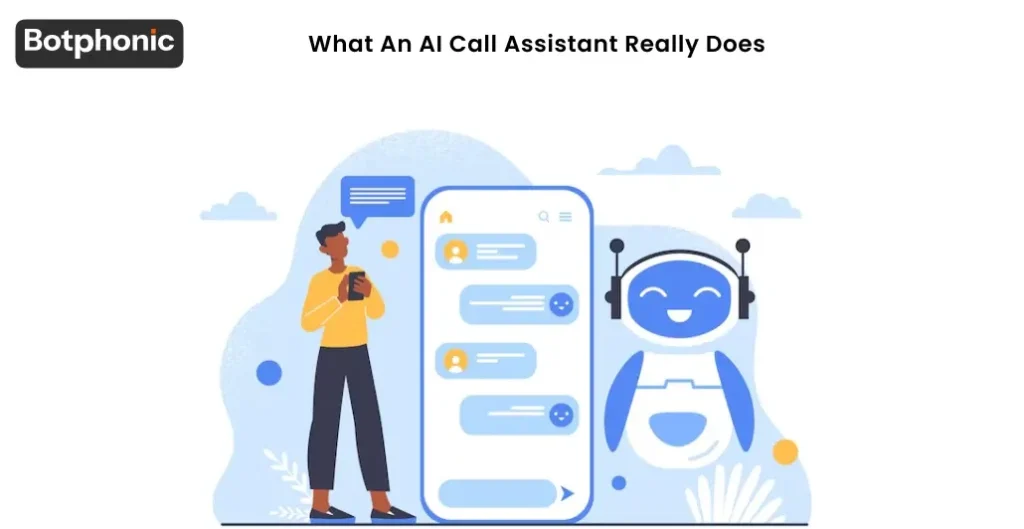 What An AI Call Assistant Really Does Botphonic