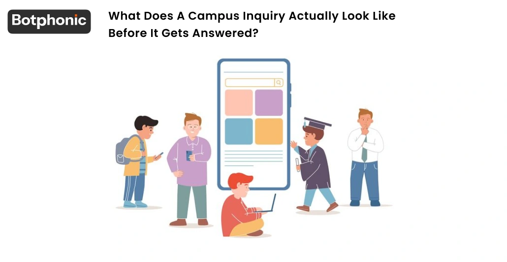 What Does A Campus Inquiry Actually Look Like Before It Gets Answered  Botphonic