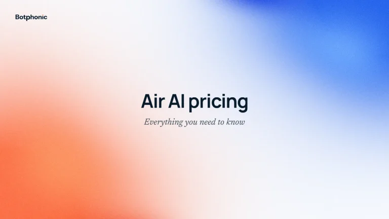 Air AI Pricing Guide: Everything You Need to Know