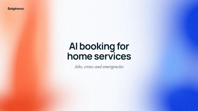 Best AI Booking Software for Home Services: Jobs, Crews and Emergencies