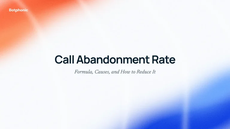 Call Abandonment Rate: Formula, Causes, and How to Reduce It