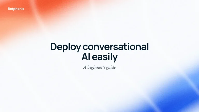 Deploy Conversational AI Easily: A Beginner’s Guide