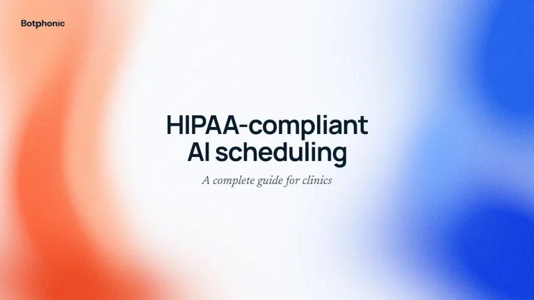 HIPAA-Compliant AI Appointment Scheduling for Clinics: Complete Guide