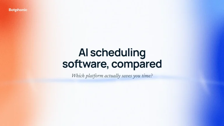 AI Scheduling Software Comparison: Which Platform Actually Saves You Time?
