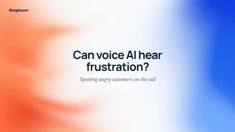Can Voice AI Detect Customer Frustration and Angry Customers?
