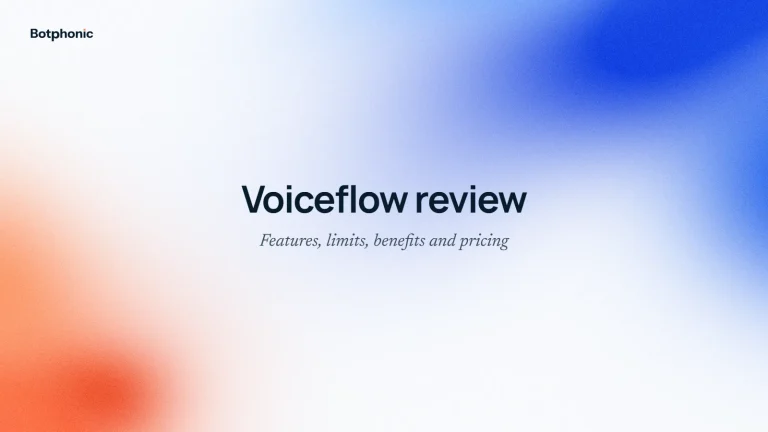 Deep Dive Into Voiceflow Review (2026) : Features, Limitations, Benefits, & Pricing 